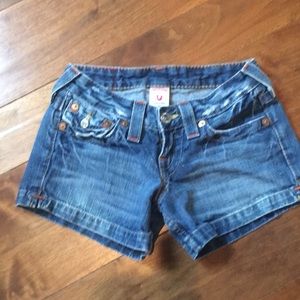 True Religion denim shorts